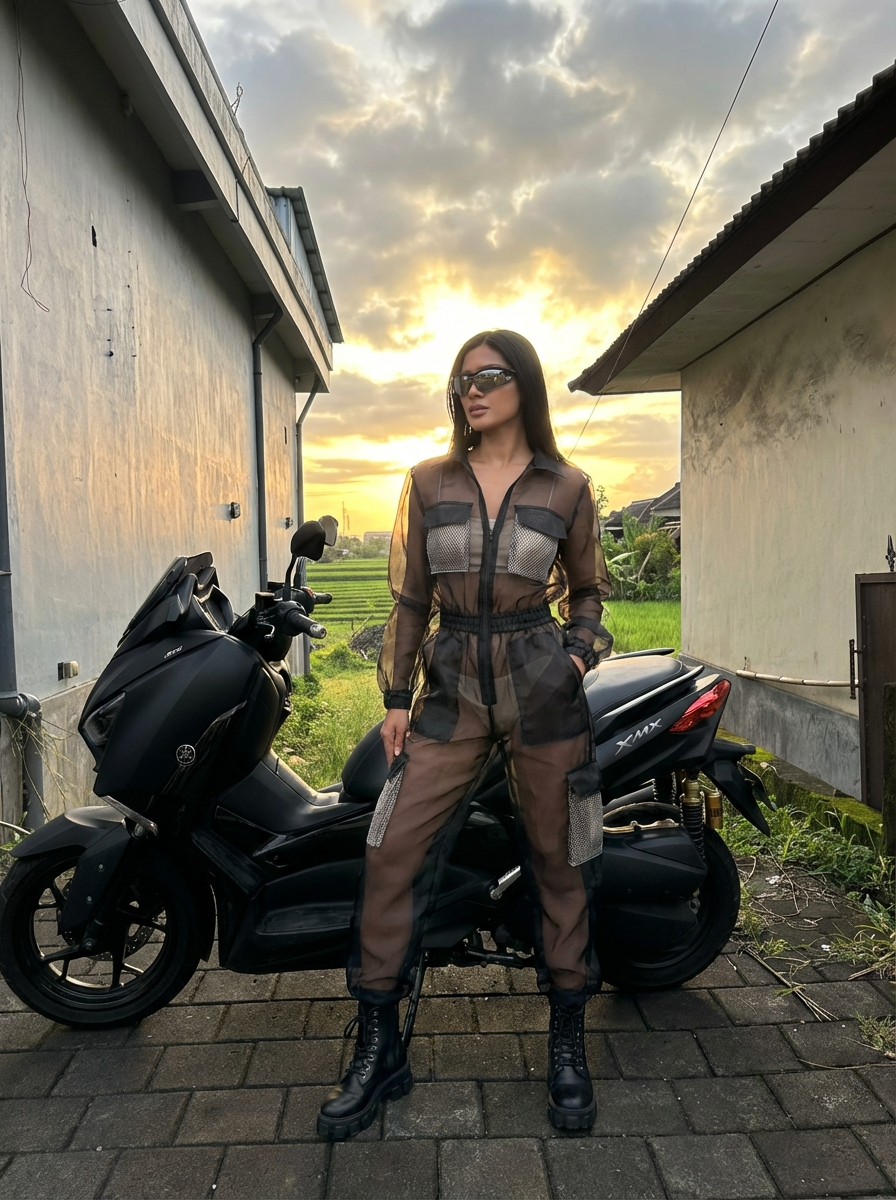 scooter combi anti moustique anti UV