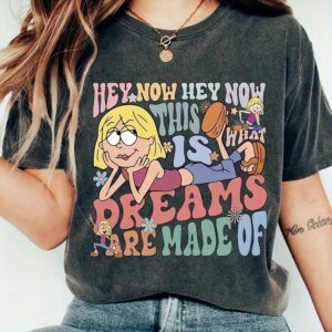 Disney Lizzie McGuire T-Shirt - Retro Pattern Casual Streetwear Tee