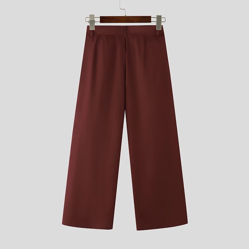 Men's Wide Leg Joggers - Pleated Casual Trousers (S-5XL)